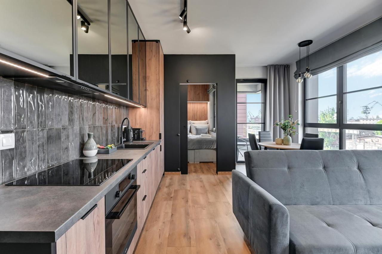 Doki Living & Foodhall By Downtown Apartments Gdansk Luaran gambar